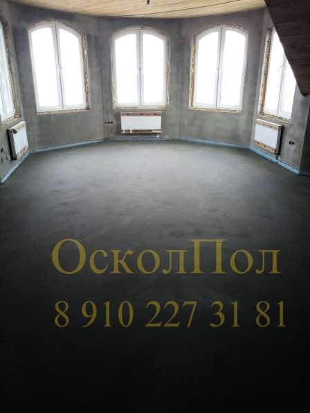 Стяжка пола полусухая механизированная в Старом Осколе фото 16
