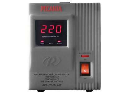 Стабилизатор цифровой Ресанта АСН-2000/1-Ц