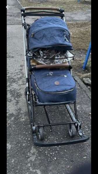 Детские санки- коляска в Барнауле