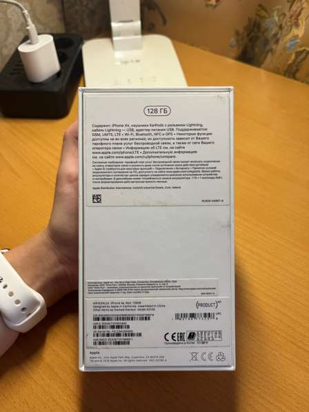 Apple iPhone XR 128 Gb red Москва в Москве фото 8