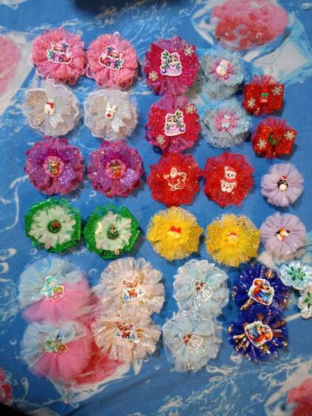 Зимние бантики для девочек в Москве фото 5