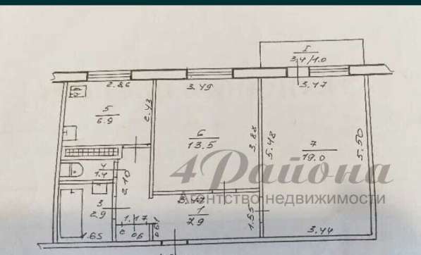 Продам 2-х комн. квартиру на кв. Гагарина в фото 16