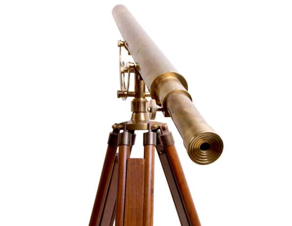 Старинный телескоп., Латунный телескоп Галилео Галилея в Дедовске фото 3