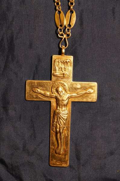 Наградной наперсный павловский крест. Москва, XIX век. в Санкт-Петербурге фото 10