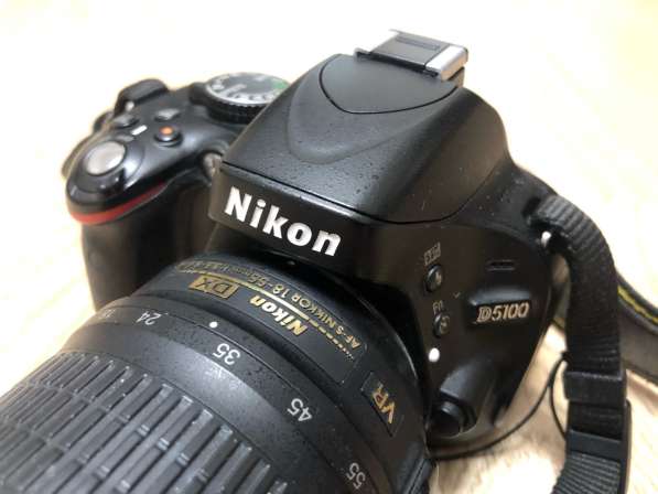 Зеркальный фотоаппарат Nikon d5100 kit 18-55 в Челябинске