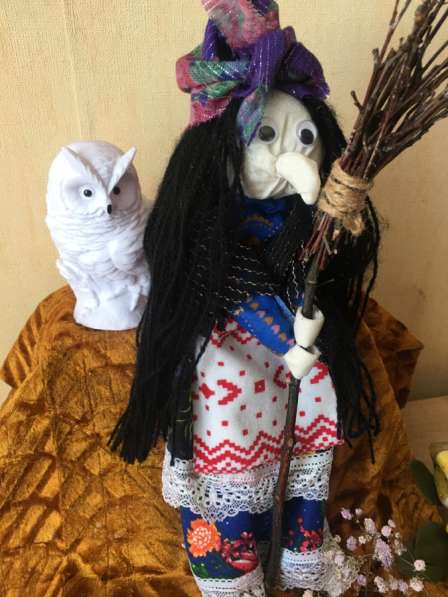 Кукла Баба Яга. Текстильная кукла ручной работы
