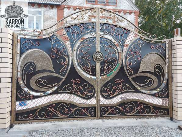 Изготовление ворот, заборов, перил в Челябинске фото 3