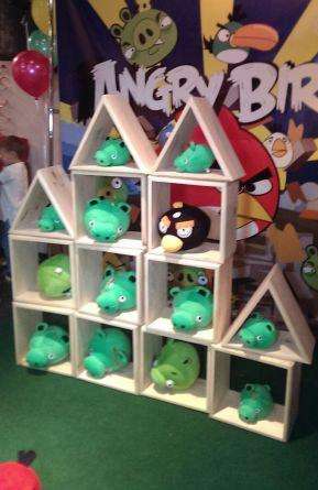 Аттракцион Angry Birds в Москве фото 4