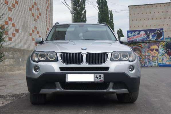 BMW X3 2.5 AT (218 л.с.), бензин, полный привод, левый руль, не битый, продажав Елеце в Елеце фото 11