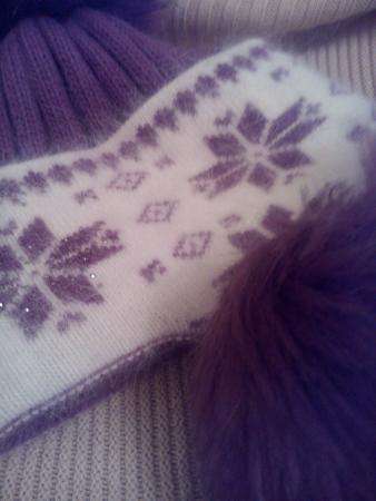 Зимняя шапка для девочки в Москве