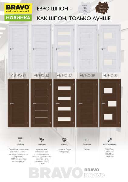 Двери межкомнатные и входные в Пскове фото 3