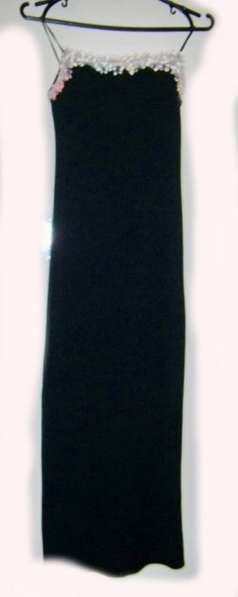 Платье нарядное вечернее с болеро черным, р.42-46, новое в фото 3