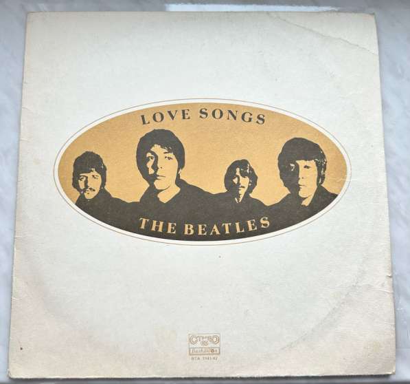 Виниловые пластинки: The Beatles - love songs
