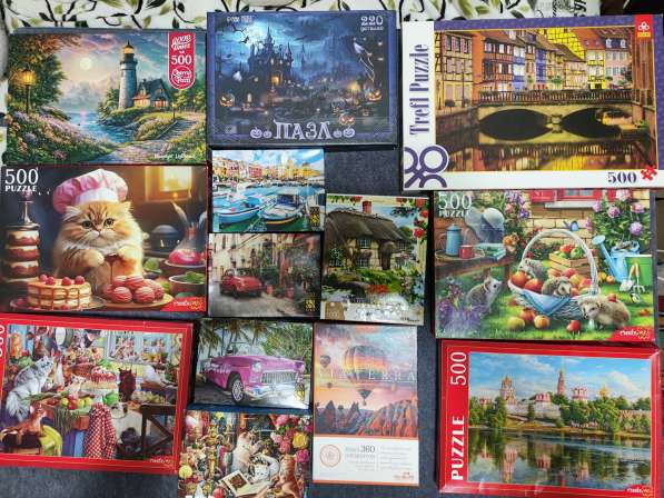 Пазлы разные в Саратове