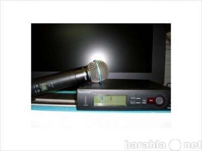 микрофон SHURE SLX24/BETA58 проф.