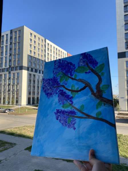 Продам картину сирени