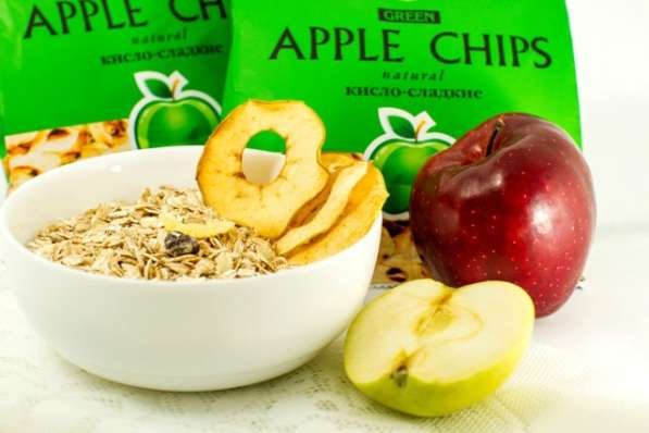 Яблочные чипсы, Apple Chips в фото 5