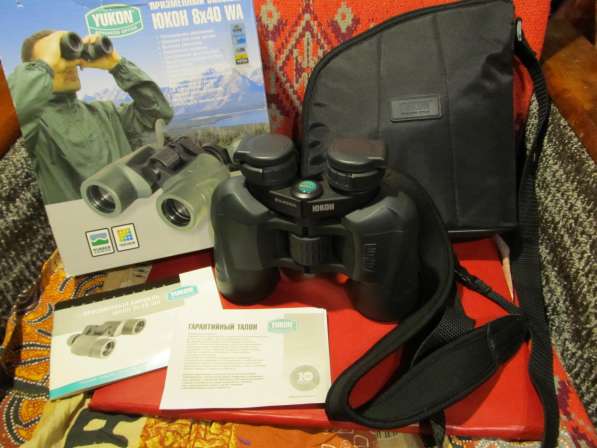 Бинокль призменный YUKON 8х40 WA в фото 7