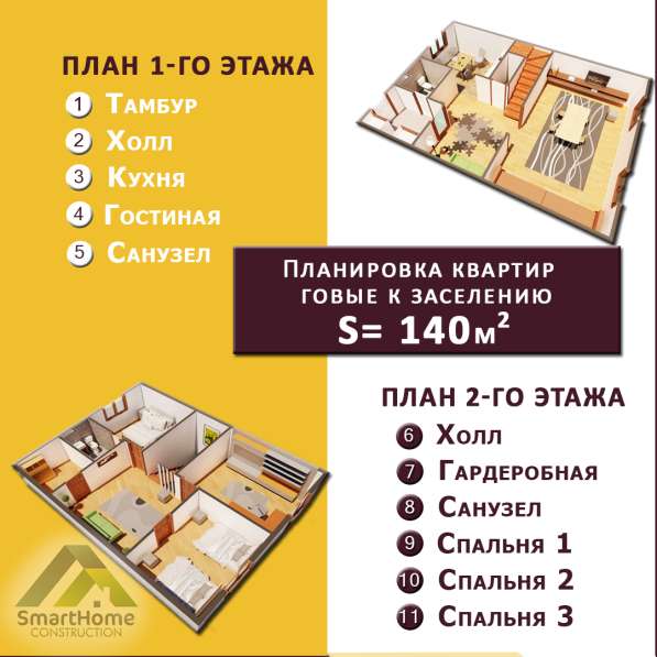 Таунхаусы Бишкек