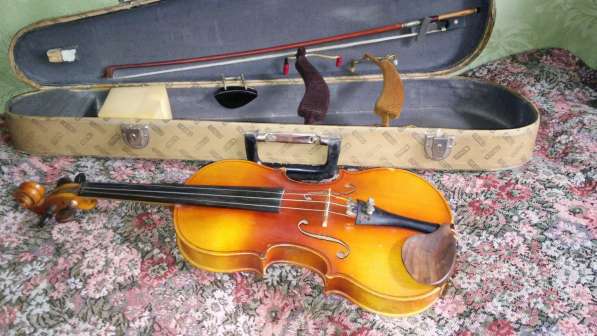 Скрипка, (Cremona) Производитель-Антонио Страдивари-Чехослов в фото 6