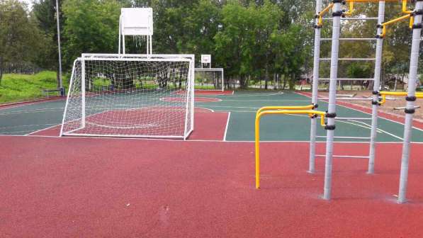 Детские и спортивные площадки под ключ в Набережных Челнах фото 3