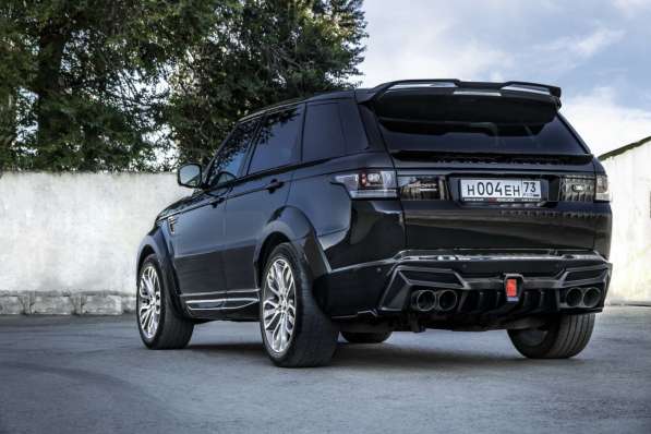 Roof & trunk mid spoiler for Land Rover Range Rover Sport 20 в фото 4