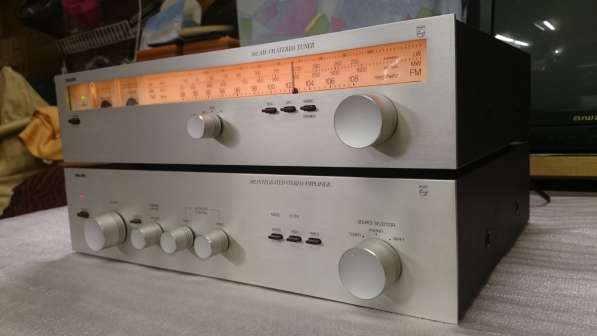 PHILIPS 102 AM-FM stereo tuner,302 stereo amplifer в Мурманске фото 3