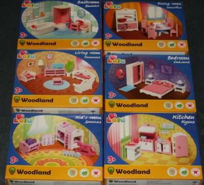 Комплекты кукольной мебели Woodland Lalu в Балаково фото 6