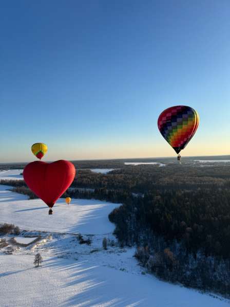 Полет на воздушном шаре в Москве фото 7