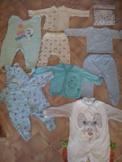 Большой пакет детской одежды (0-9мес..) в Иркутске фото 7
