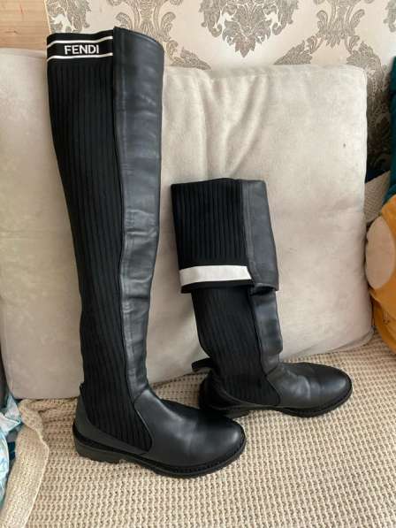 Сапоги ботфорты FENDI в Тюмени фото 8