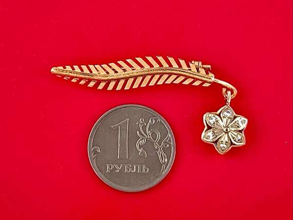 Золотая Брошь СССР / Бриллианты в Реутове фото 6