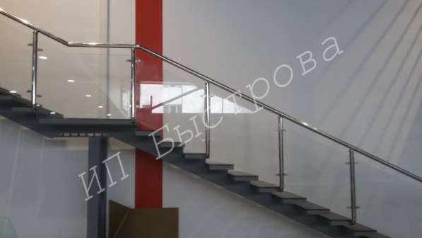 Перила из нержавеющей стали в фото 22