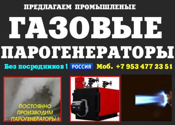 Парогенераторы. Паровые котлы в Москве фото 21