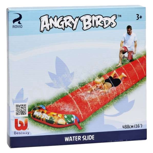 Надувная водяная дорожка Angry Birds 488см. длина в Москве фото 3