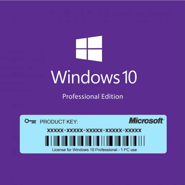 Windows 10 Pro, Office 16/19 Лицензионный ключ