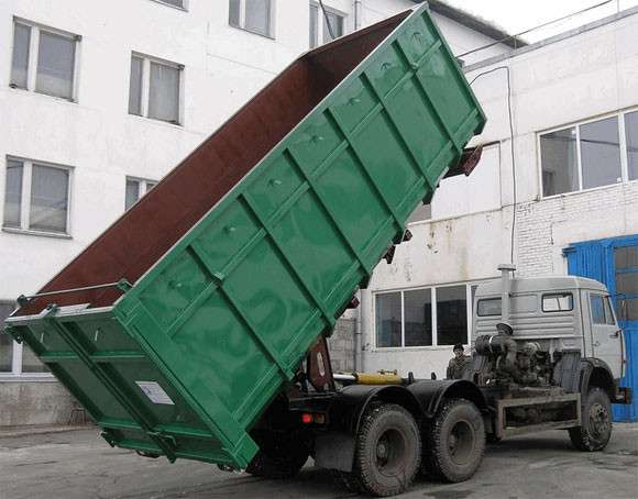Вывоз строительного мусора контейнер 20 м3 в Нижнем Новгороде фото 4