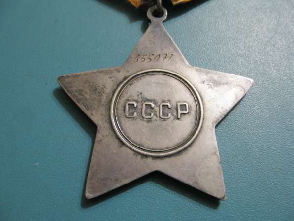 Орден Славы 3-й степени (№ 665071) в фото 4