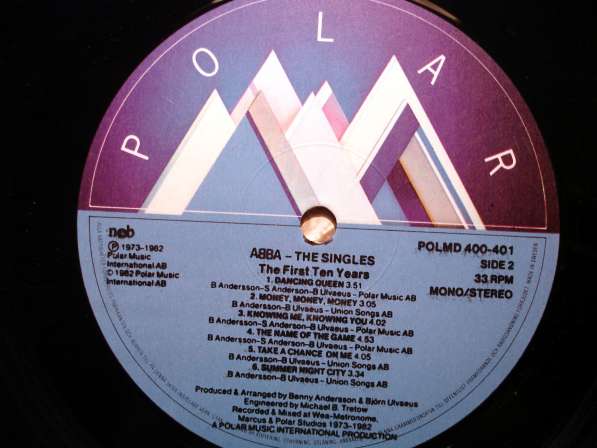 ABBA &lrm;&ndash; The Singles (The First Ten Years) в Санкт-Петербурге фото 12