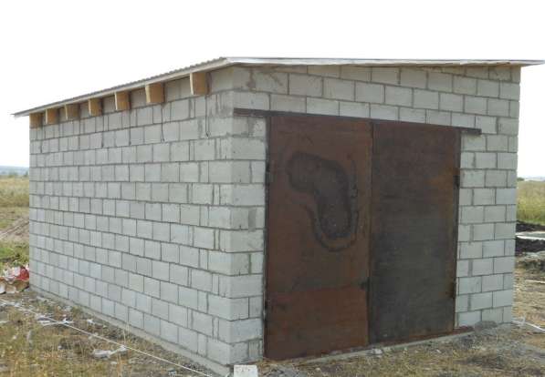 Строительство гаражей, фундамент монолитная плита, смотровая в Красноярске фото 9