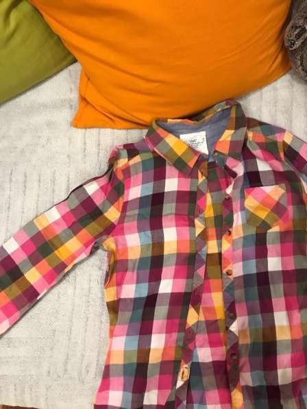 Рубашка для девочки, h&m, размер 152