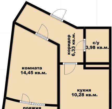 Продам однокомнатную квартиру в Краснодар.Жилая площадь 37 кв.м.Этаж 7.Дом монолитный.