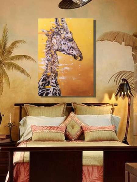 Картина маслом Жираф в Москве