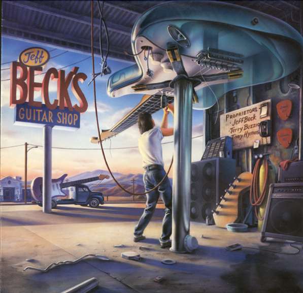 Jeff Beck - Guitar Shop (LP, 1989, Holland)