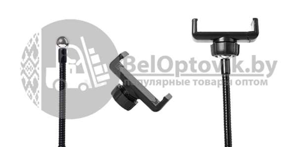 Кольцевая светодиодная лампа подсветка Nova M30 LED 180 d30 в фото 6