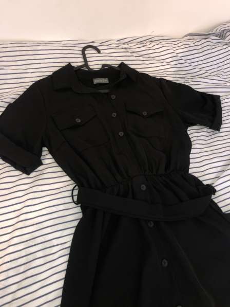 Платье чёрное длинное Inside в фото 3