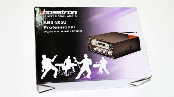 Bosstron ABS-805U - USB, SD, FM, MP3! 300W+300W Караоке в фото 5