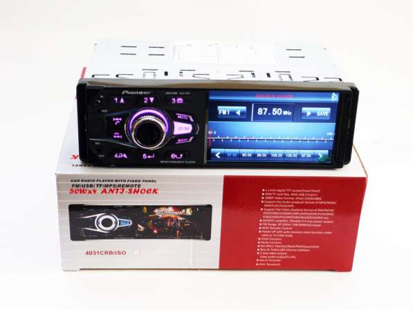 Автомагнитола Pioneer 4031 ISO - экран 4,1'', DIVX, MP3 в фото 4