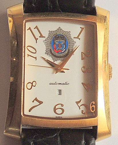 Часы наручные золотые, механические с мех. 2671 (Швейцария)