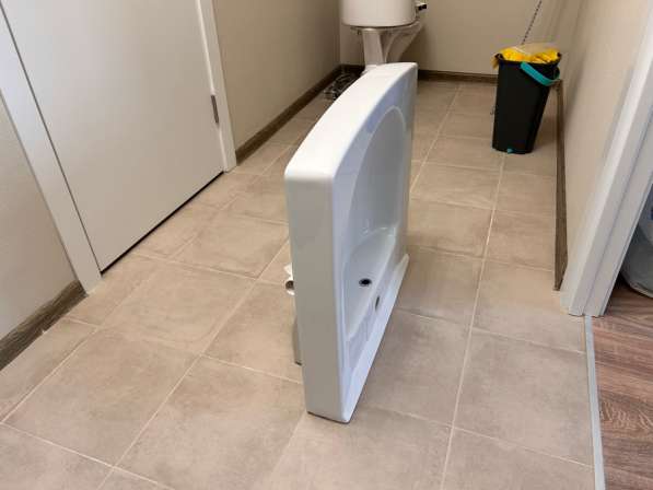 Сантехника (раковина, туалет) в Москве фото 3